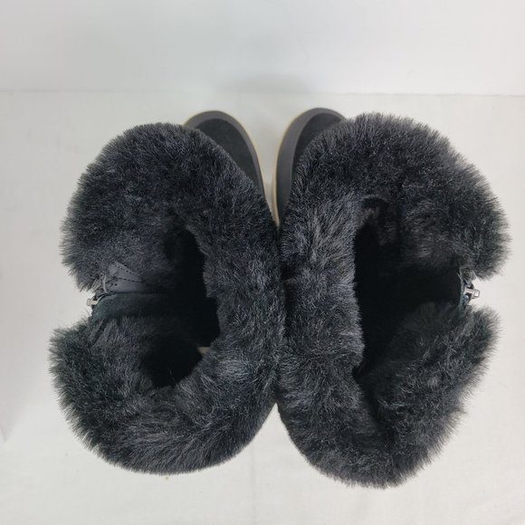 Koolaburra By UGG Tynlee Women's Waterproof Snow Boot Black 1105889 US Size 9 - Picture 7 of 11